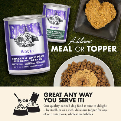 Fromm Canned Dog Food Classic Chicken and Rice