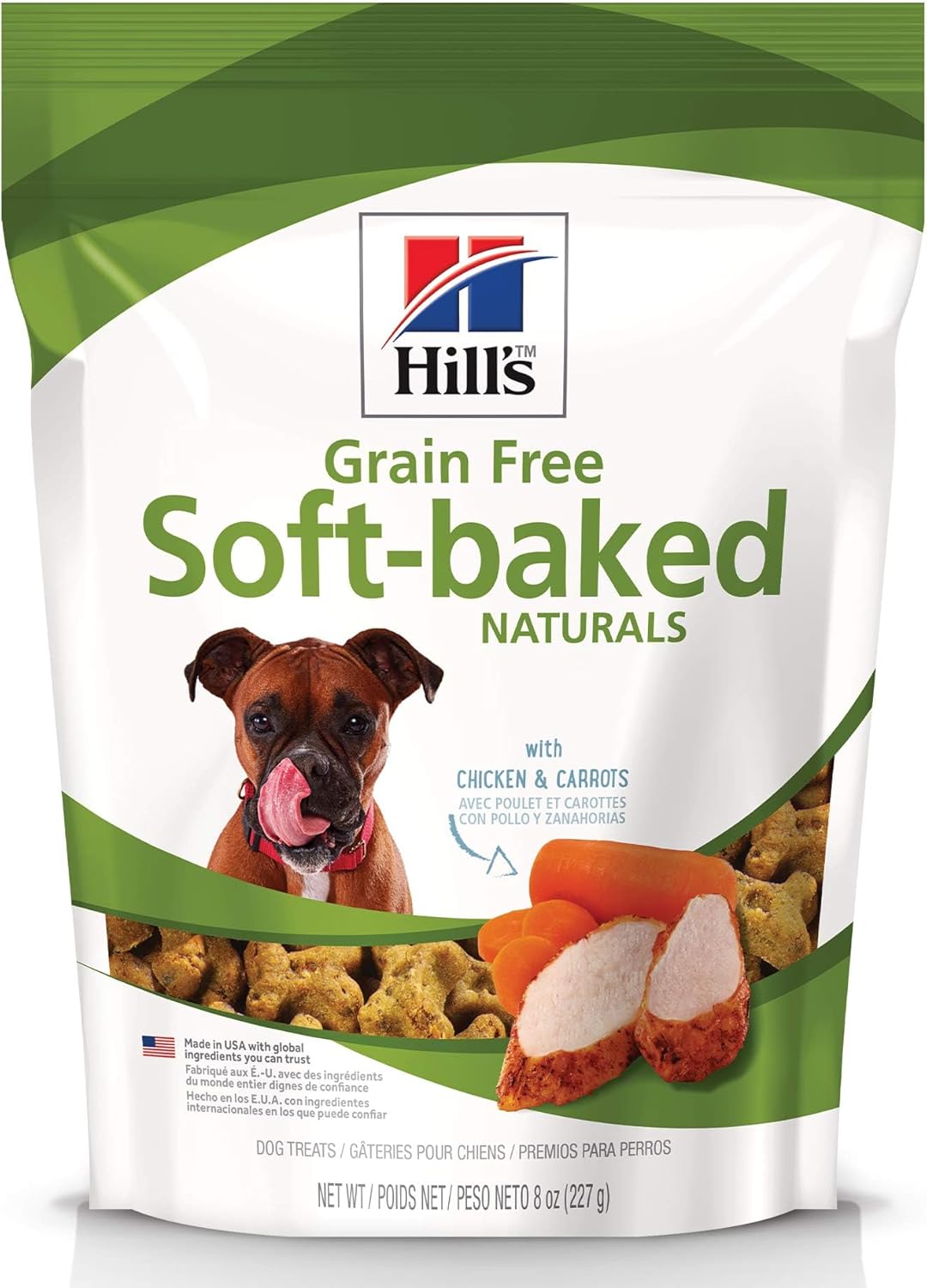 Hills Grain Free Soft-Baked Naturals Dog Treats with Chicken & Carrots