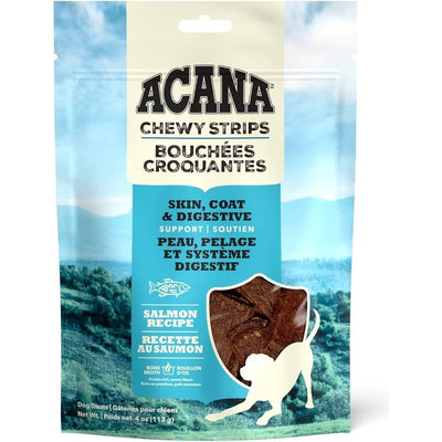 Acana Chewy Strips Skin & Coat Salmon Dog Treats