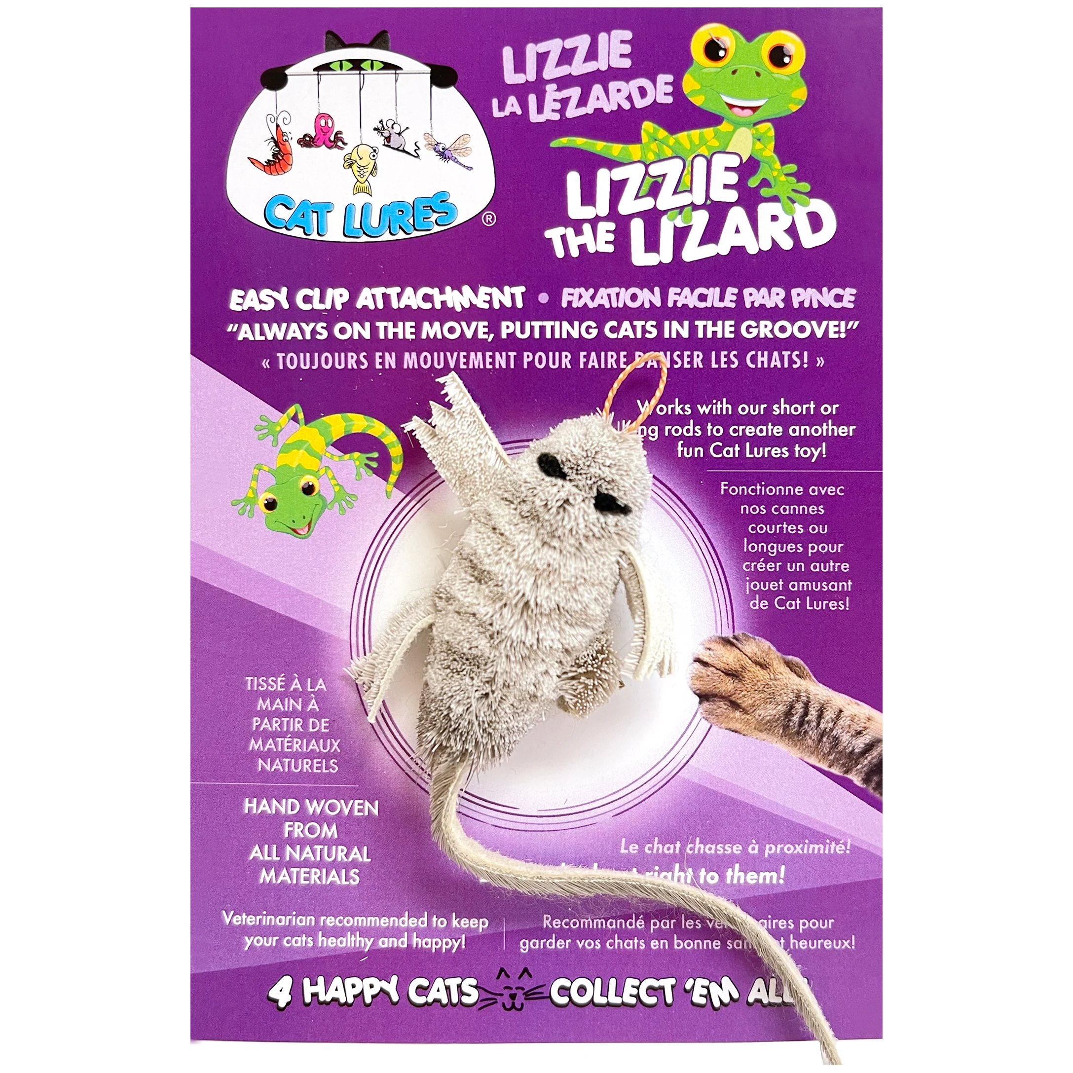 Cat Lures Lizzie The Lizard