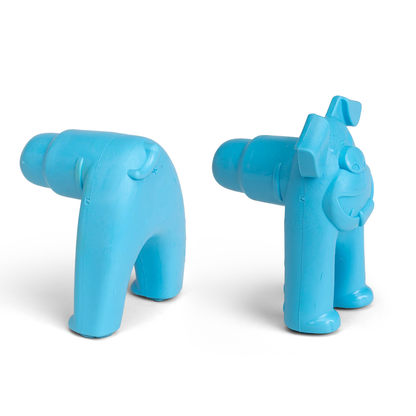 West Paw Zogoflex Toppl Stopper Aqua 2 Pack