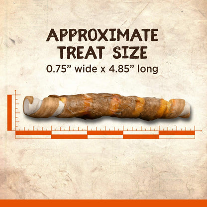 Zoe Better Than Rawhide Peanut Butter Twists Dog Treats