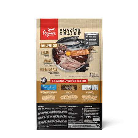 Orijen Amazing Grains Puppy Dry Food Recipe