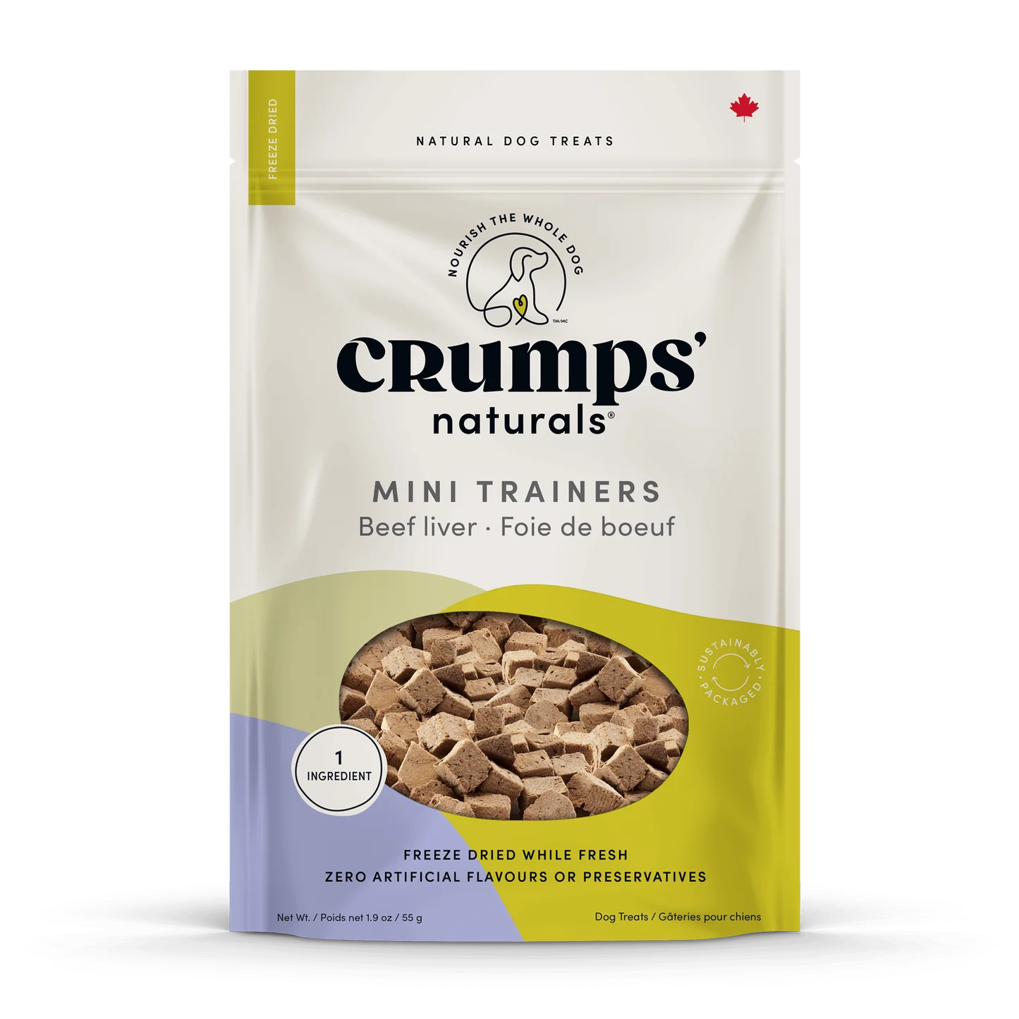 Crumps Naturals Trainers Freeze Dried Beef