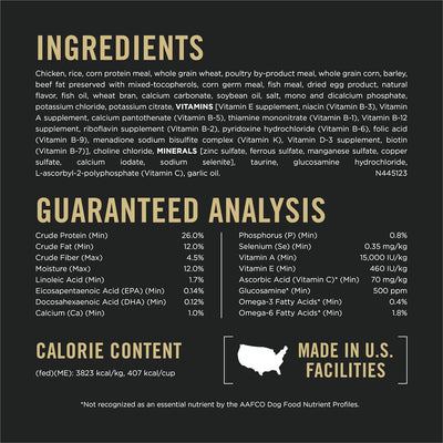 Purina Pro Plan Santé des articulations Nourriture pour chiens de grande race Formule poulet et riz