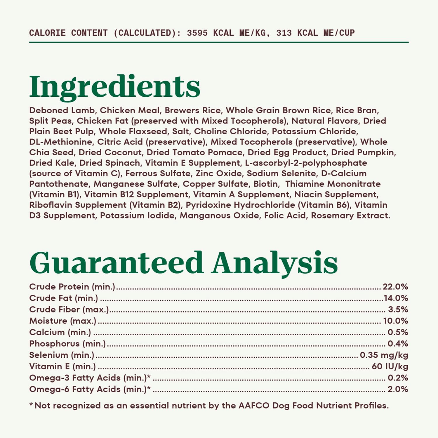 Nutro Wholesome Essentials Dog Food Adult Lamb & Rice