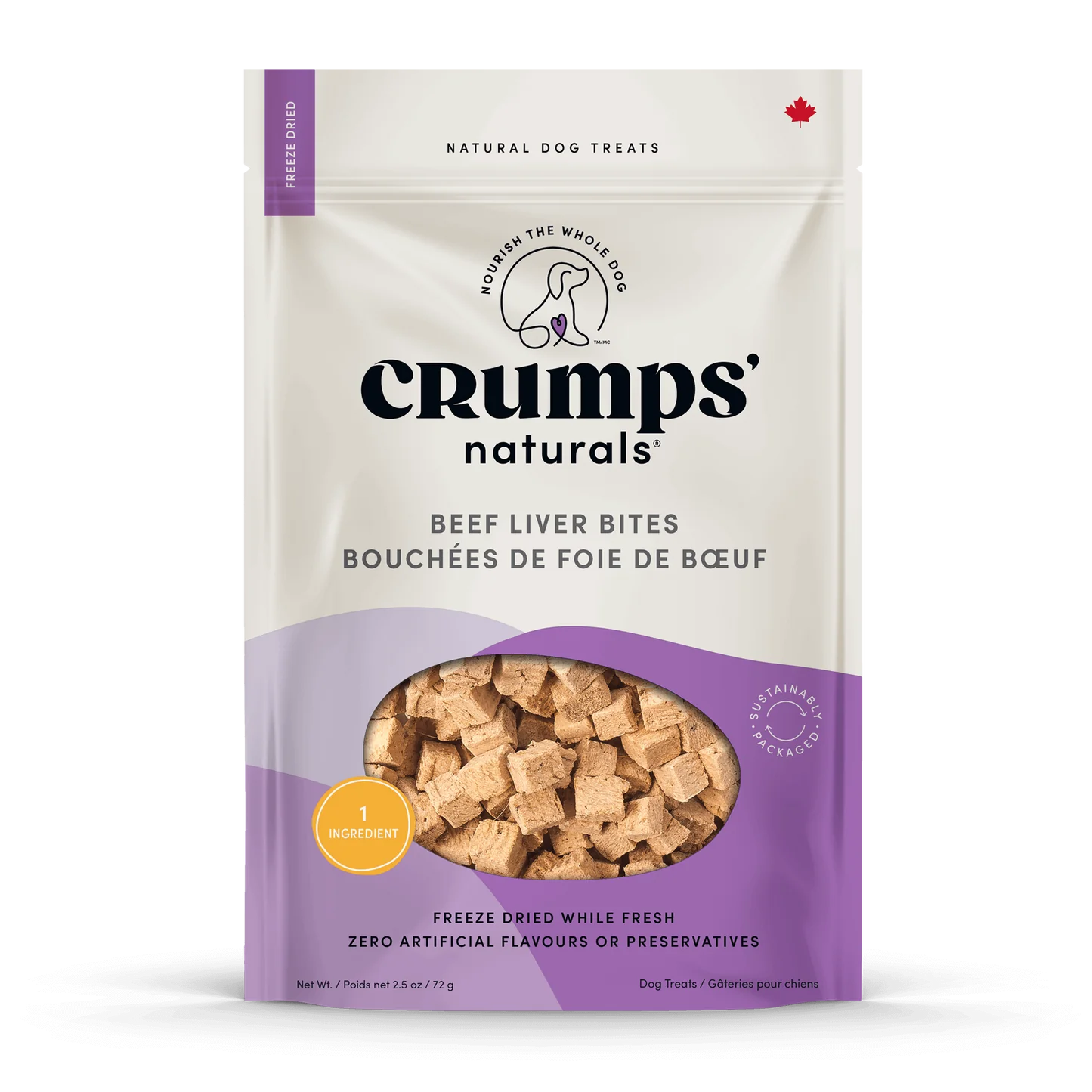 Crumps Naturals Beef Liver Bites