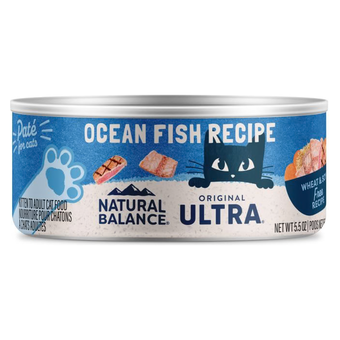 Natural Balance Ultra Premium Ocean Fish Formula Canned Cat Food