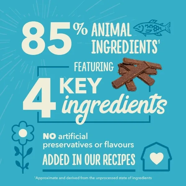 Acana Chewy Strips Skin & Coat Salmon Dog Treats