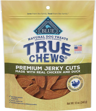 Blue True Chews Dog Treats Jerky Chicken & Duck  Dog Treats  | PetMax Canada