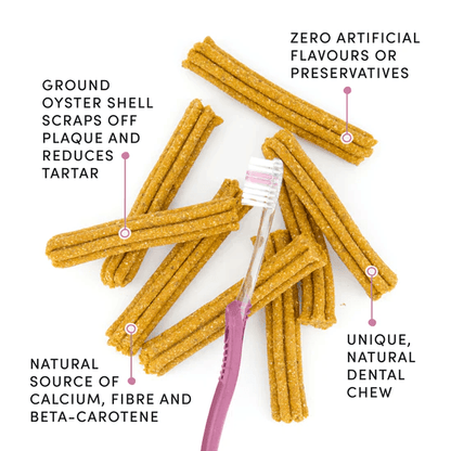 Crumps Naturals Dog Treats Plaque Busters Original - 140g - Dog Treats - Crump's Naturals - PetMax Canada