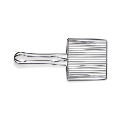 Pelle à litière pour chat en acier inoxydable Vanness