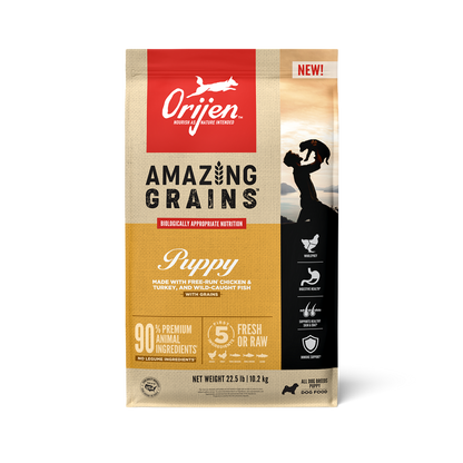 Orijen Amazing Grains Puppy Dry Food Recipe