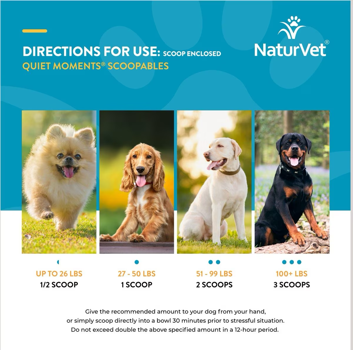 NaturVet Scoopables Quiet Moments Calming Aid Dog Supplement  Health Care  | PetMax Canada