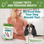 Whimzees Edible Dental Dog Chew Veggie Sausage  Natural Chews  | PetMax Canada