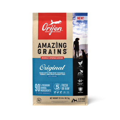 Orijen Amazing Grains Original Dry Dog Food Recipe