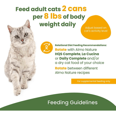 Almo Nature HQS Natural Chicken & Cheese Adult Grain-Free Canned Cat Food - 70g - Canned Cat Food - Almo Nature - PetMax Canada