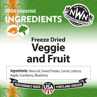 Northwest Naturals Functional Topper Veggie & Fruit