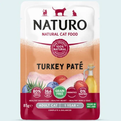 Naturo Cat Adult Pouch Turkey Pate