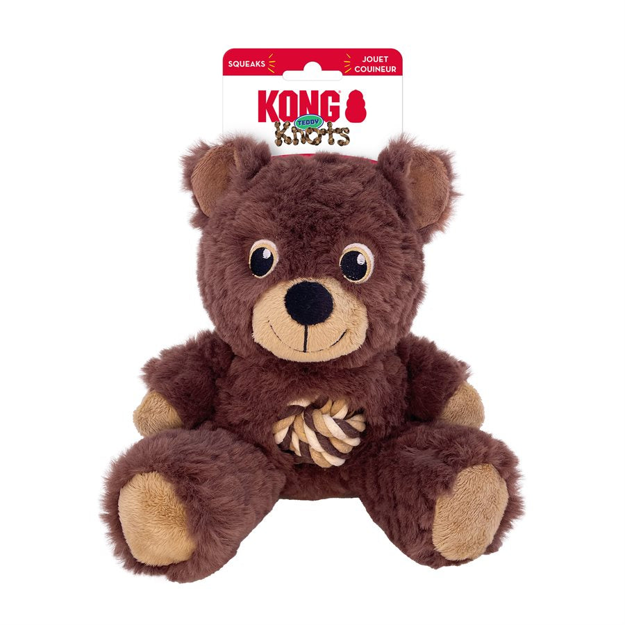 Kong Knots Teddy Assorted  Dog Toys  | PetMax Canada