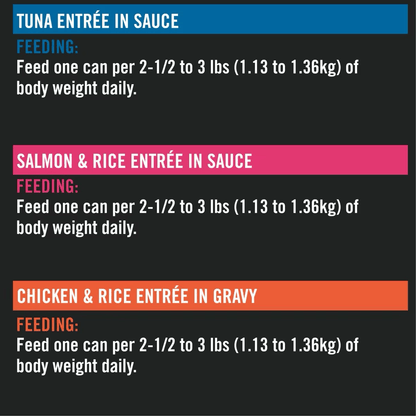 Purina Pro Plan Complete Essentials Favourites Tuna Entree, Salmon & Rice Entree, Chicken & Rice Entree Variety Pack Wet Cat Food - 12 Pack: 85g - Canned Cat Food - Purina Pro Plan - PetMax Canada