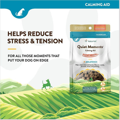 NaturVet Scoopables Quiet Moments Calming Aid Dog Supplement - Default Title - Health Care - Naturvet - PetMax Canada
