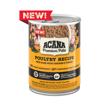 Acana Premium Pate Chicken Wet Dog Food Recipe