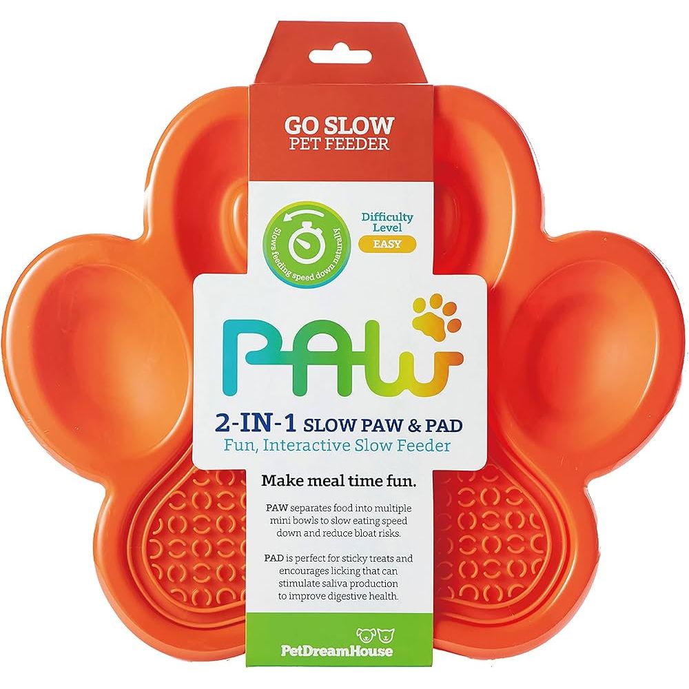 PetDreamHouse 2 In 1 Lick Pad With Slow Feeder Plate
