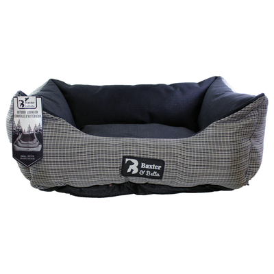 Baxter & Bella Lounger Bed Grey