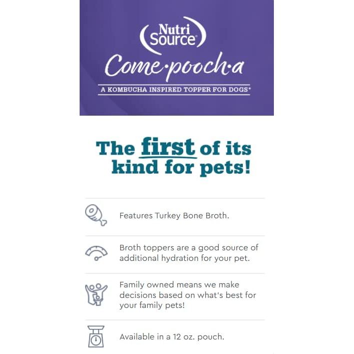 Nutri Source Come Pooch A Turkey Broth