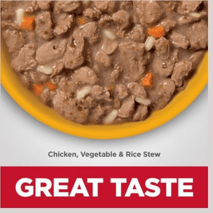 Hill's Science Diet Perfect Digestion Chicken, Vegetable & Rice Stew Adult Canned Cat Food - 82g - Canned Cat Food - Hill's Science Diet - PetMax Canada