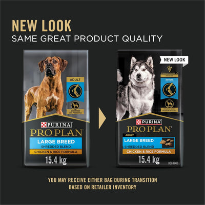 Purina Pro Plan Santé des articulations Nourriture pour chiens de grande race Mélange râpé Formule poulet et riz 
