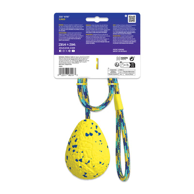 Zeus Nitro Weighted Slinger With Rope Dog Toy