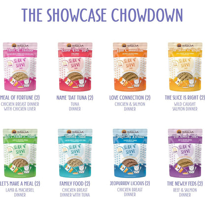 Weruva The Showcase Chowdown Slide N' Serve Paté Wet Cat Food