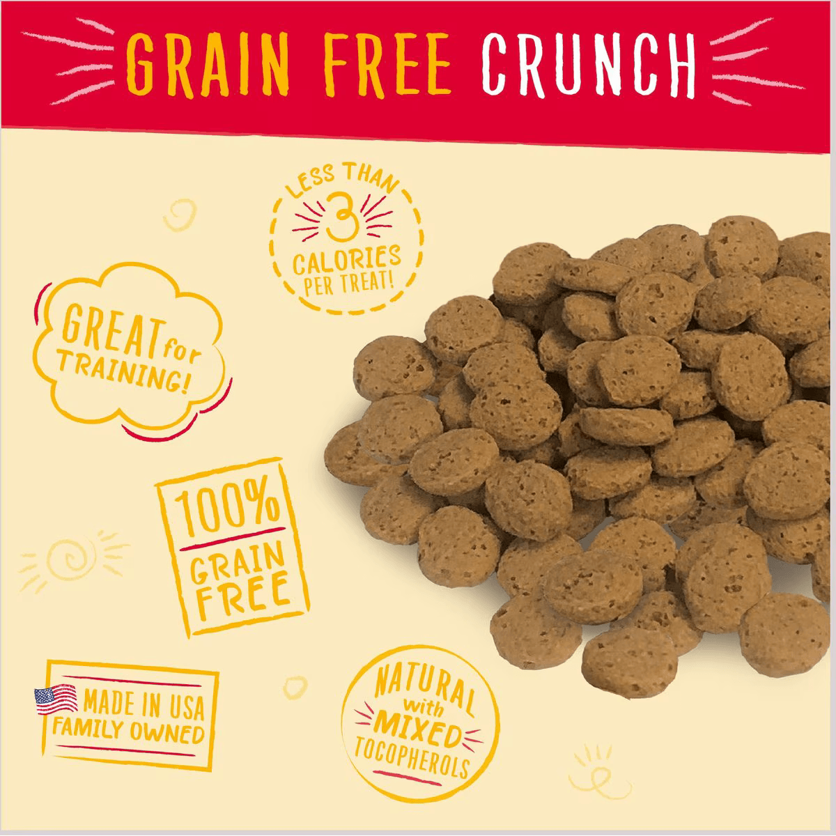 Charlee Bear Dog Treats Grain Free Beef & Cheese  Dog Treats  | PetMax Canada