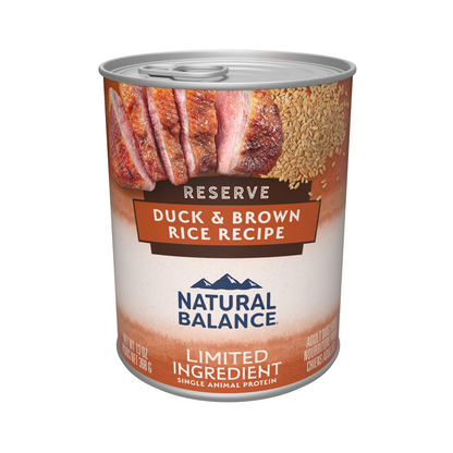 Natural Balance Dog Can Duck & Brown Rice