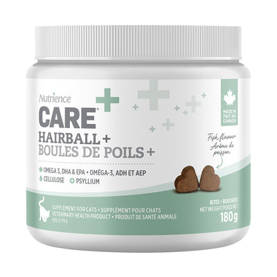 Nutrience Care Skin & Coat Hairball+ Supplement for Cats