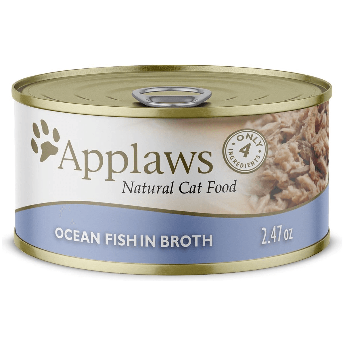 Applaws Ocean Fish in Broth Canned Cat Food - 70g - Canned Cat Food - Applaws - PetMax Canada