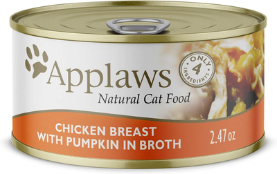 Applaws Chicken Breast with Pumpkin Canned Cat Food 70g Canned Cat Food 70g | PetMax Canada