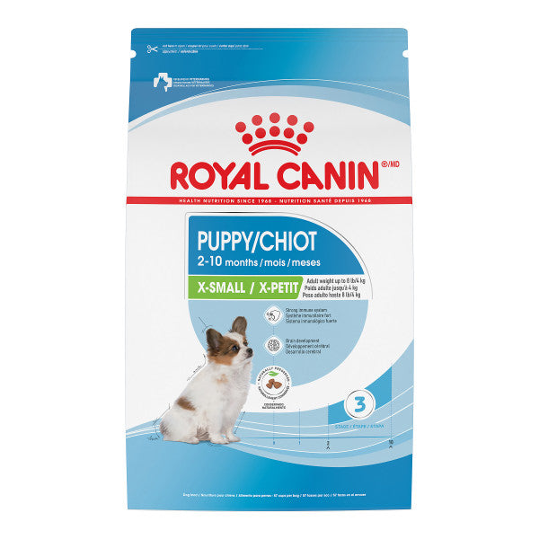 Royal Canin Size Health Nutrition X-Small Puppy Dry Dog Food  Dog Food  | PetMax Canada