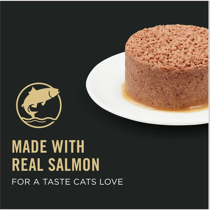 Purina Pro Plan Vital Systems 4-in-1 Salmon Pate Wet Cat Food - 85g - Canned Cat Food - Purina Pro Plan - PetMax Canada