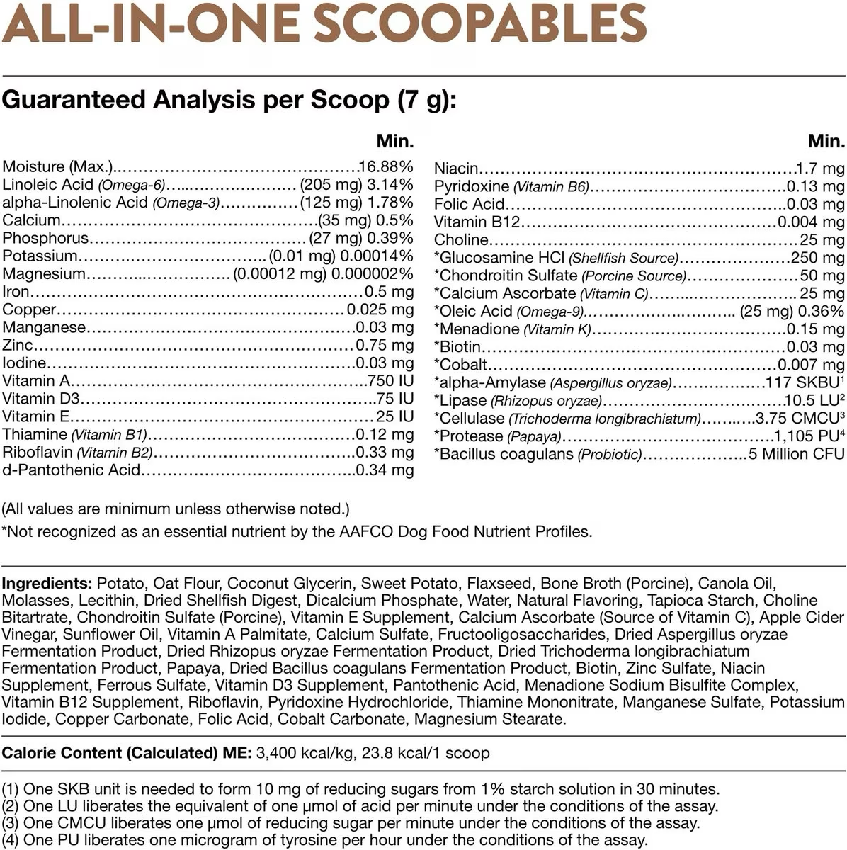 NaturVet Scoopables All-In-One 4-in-1 Support Dog Supplement  Health Care  | PetMax Canada