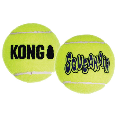 Kong SqueakAir Tennis Balls - Medium - 3 Pack - Medium - Dog Toys - Kong - PetMax Canada