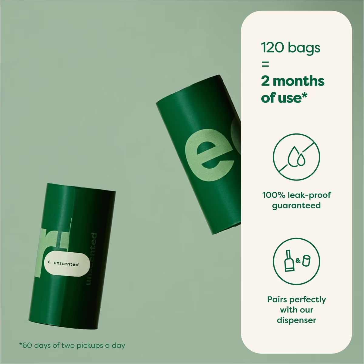 Earth Rated Eco-Friendly Unscented Poop Bags  Waste Management  | PetMax Canada