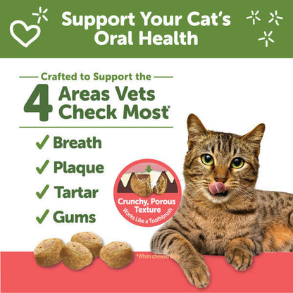 Whimzees Cat Dental Treats Chicken & Salmon