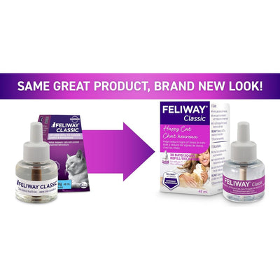 Feliway Classic Recharge Diffuseur Apaisant pour Chats, 30 jours