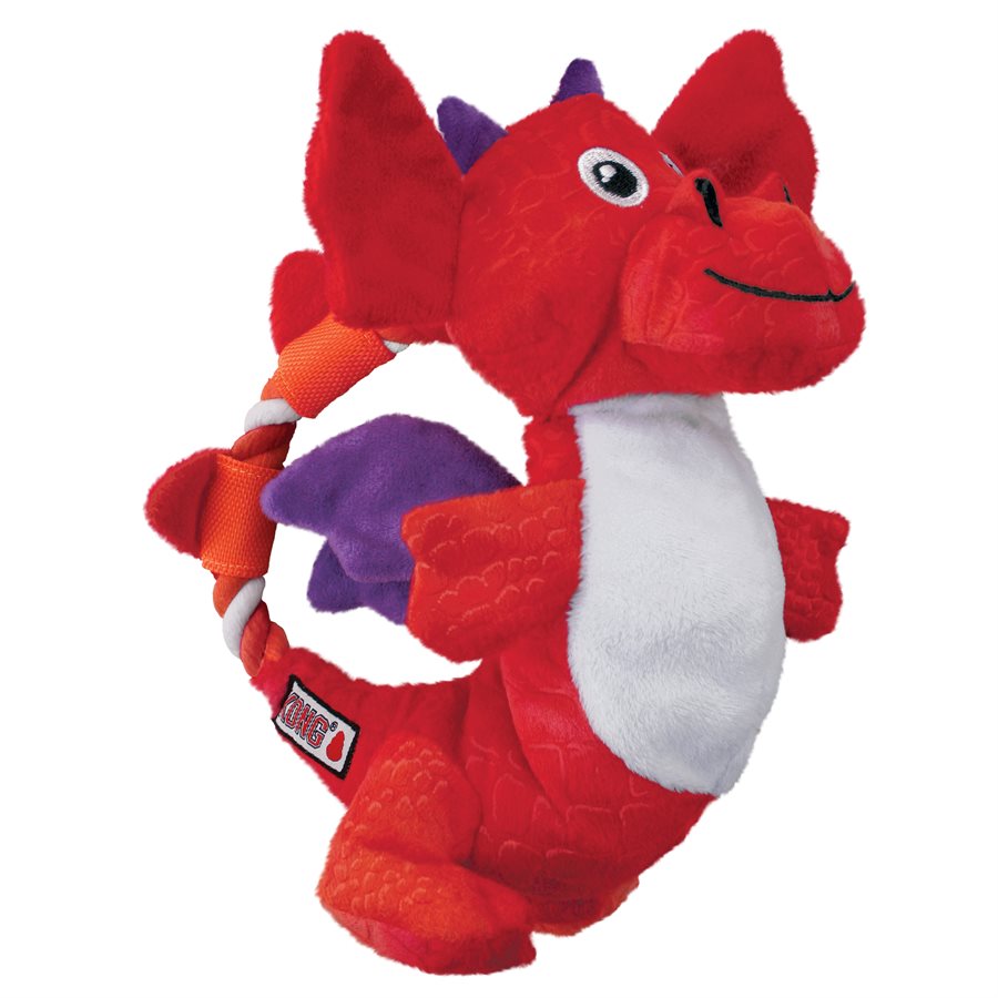 Kong Dragon Knots Assorted  Dog Toys  | PetMax Canada