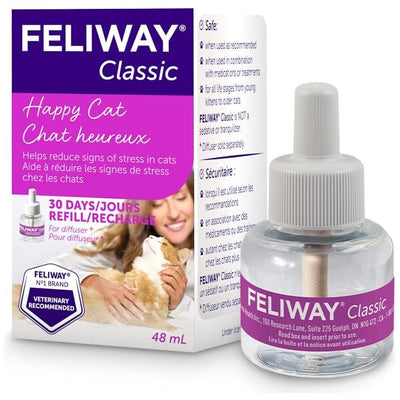 Feliway Classic Recharge Diffuseur Apaisant pour Chats, 30 jours