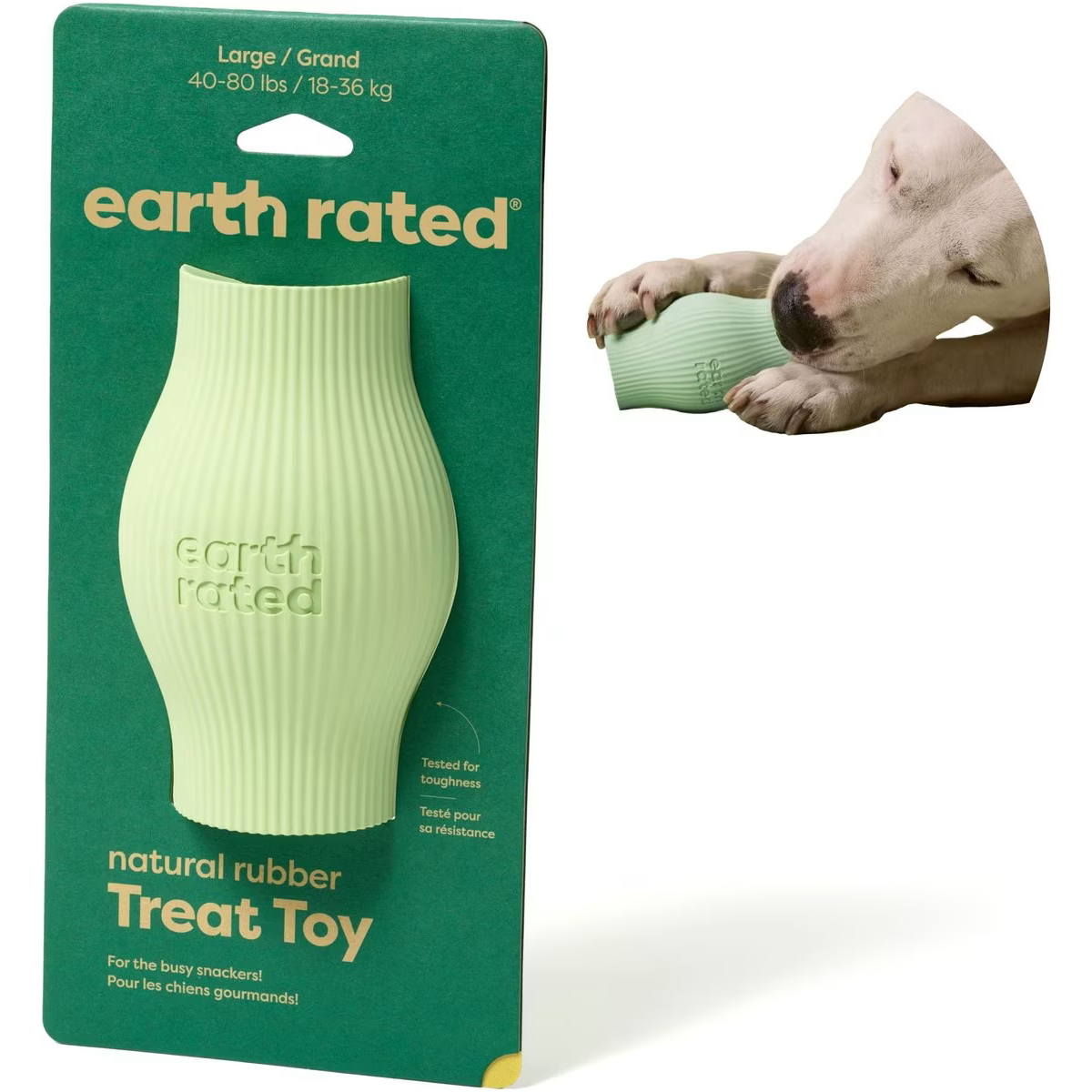 Earth Rated Treat Dispenser Dog Toy  Dog Toys  | PetMax Canada