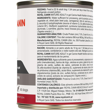 Royal Canin Canned Dog Food Mature 8+ 385g - 385g - Canned Dog Food - Royal Canin - PetMax Canada